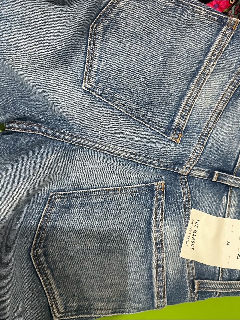 Joe's Jeans Women's Light Blue Straight Leg Jeans - Picture 4 of 4